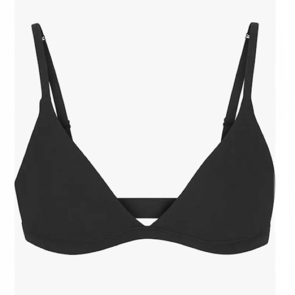 SKIMS Stretch Cotton Jersey Triangle Bralette